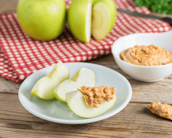 Apple and Peanut Butter