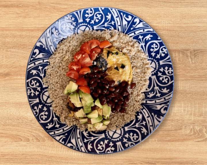 Vegetarian Breakfast Burrito Bowl
