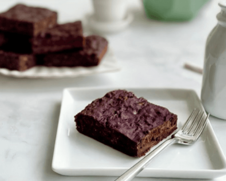 Dark Chocolate Zucchini Bread Snack Squares