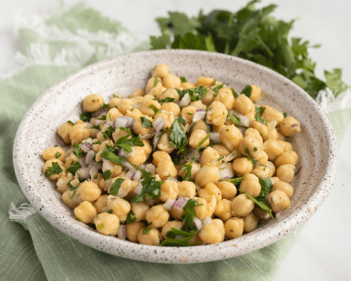 Parsley Lemon Chickpea Salad