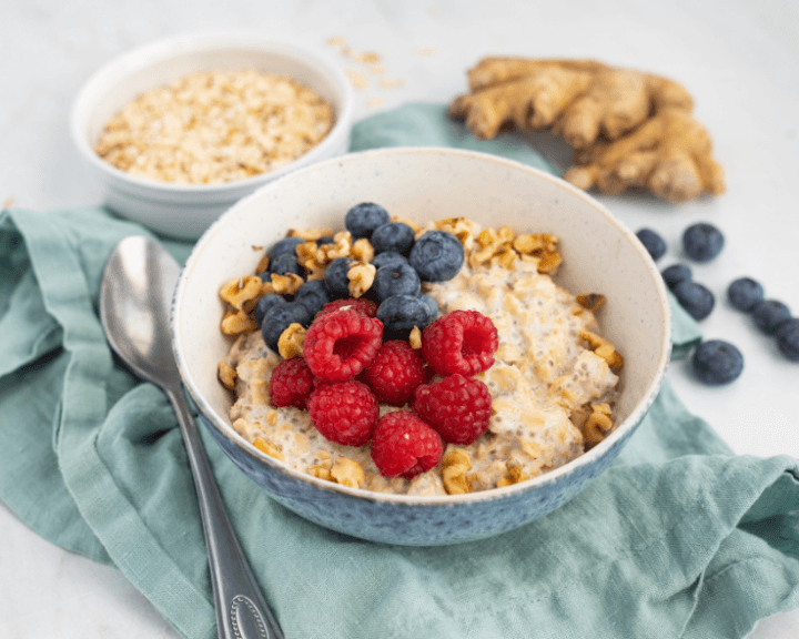 Ginger-Infused Oatmeal
