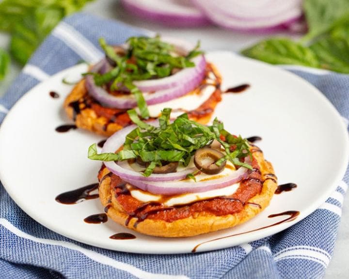 Margherita Pizza (Cloud Bread)