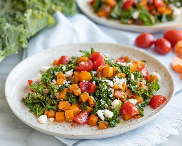 Sweet Potato Kale Hash