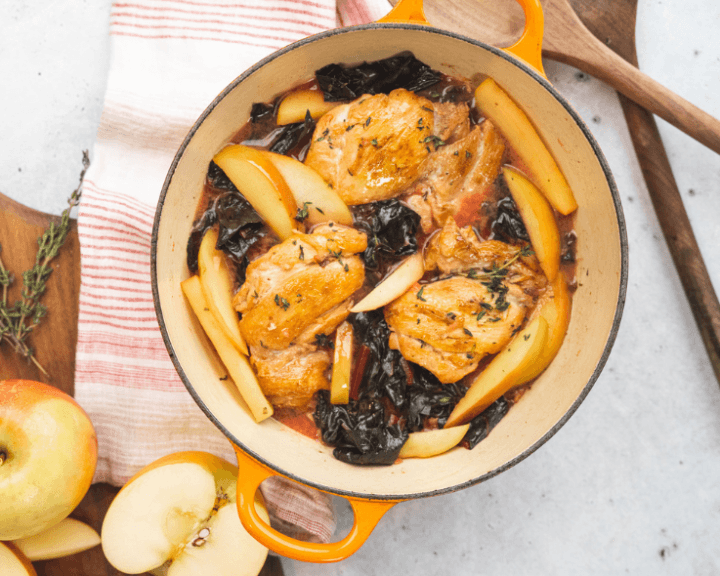 Cider Braised Chicken