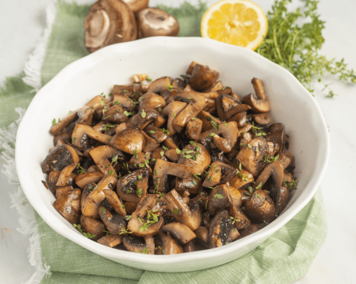 Sautéed Thyme Mushrooms