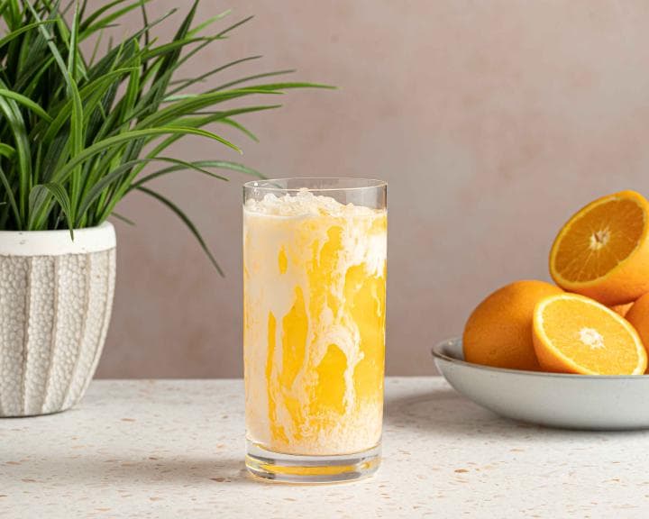 Orange Cream Italian Soda