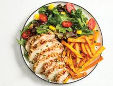 Pecan-Crusted Chicken Breast - ADA. Pecan-Crusted Chicken Breast