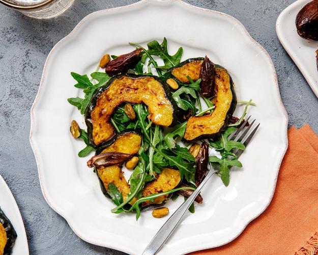 California Date and Acorn Squash Salad
